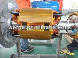 100% 구리 권선 절연 클래스 H 및 스탬포드 타입 마운팅을 갖춘 삼상 브러시리스 발전기